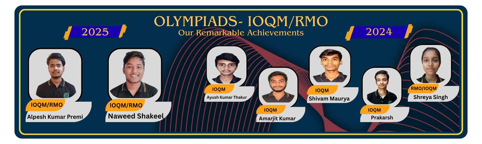 Olympiad Achievements: IOQM & RMO